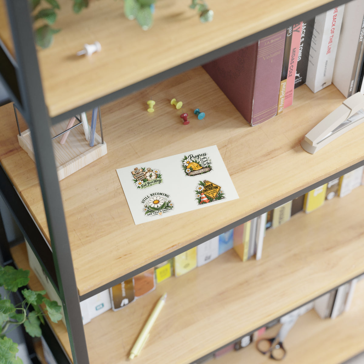 Under Construction — Premium Sticker Sheet | Still Becoming