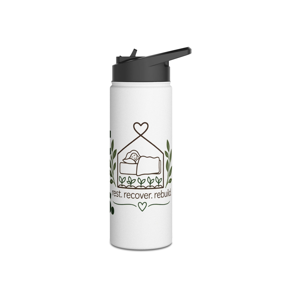 Trust the Process Water Bottle ā Roots Recovery Housing