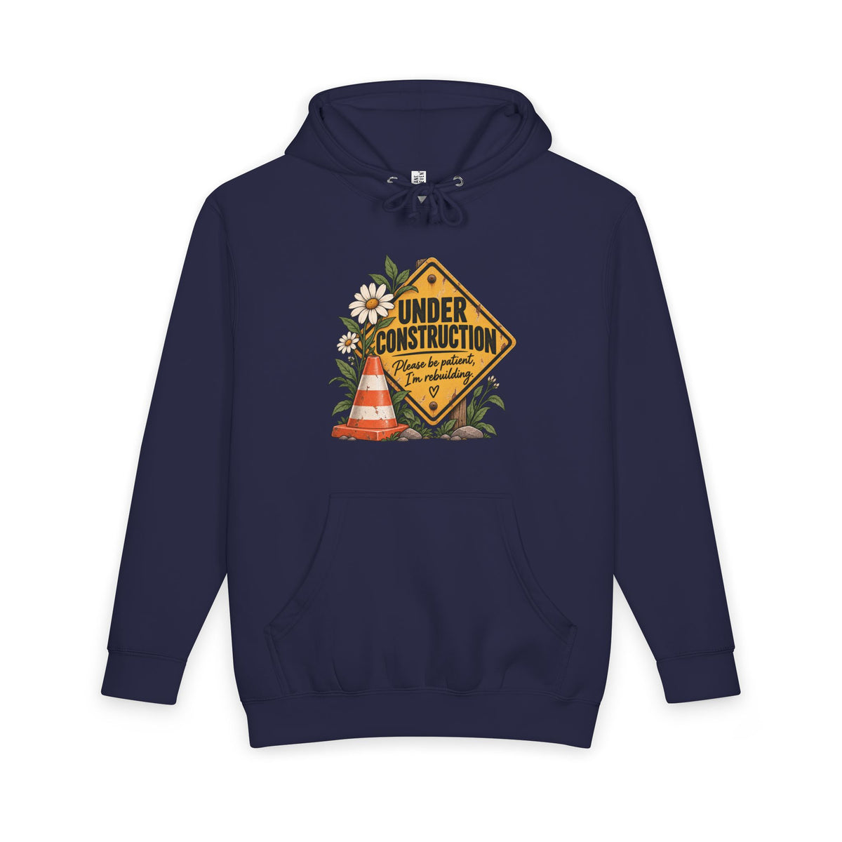 Under Construction  | Still Becoming Unixex Hoodie — Roots Recovery Housing