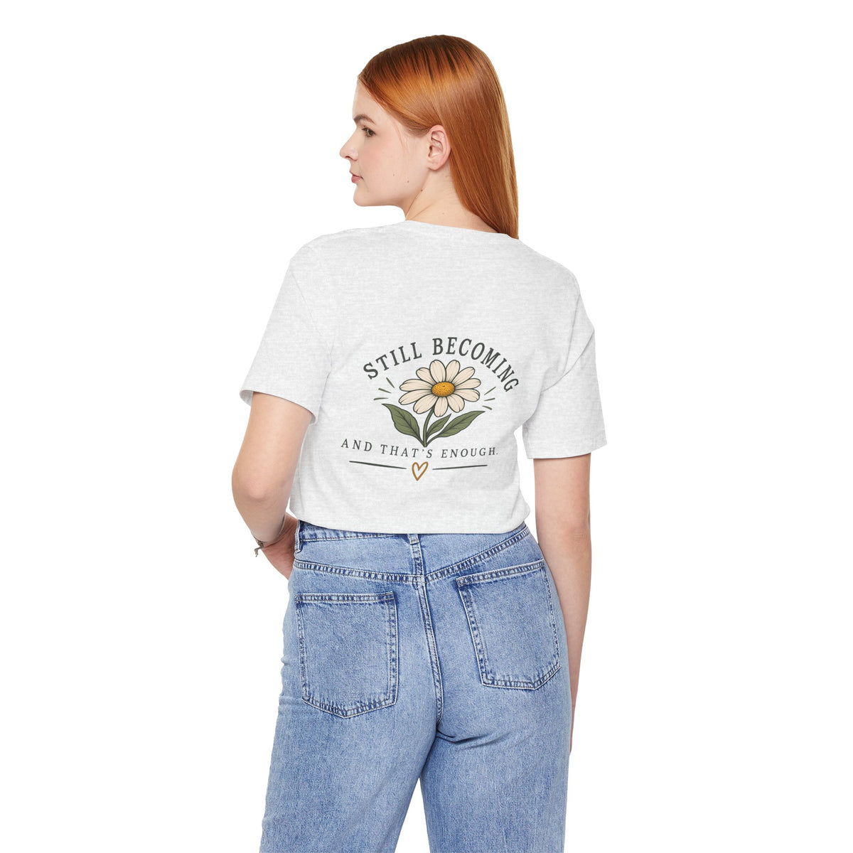 Under Construction — Women’s Tee | Still Becoming — Roots Recovery Housing