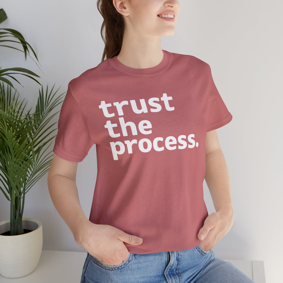 Trust the Process Tee — Roots Recovery Housing
