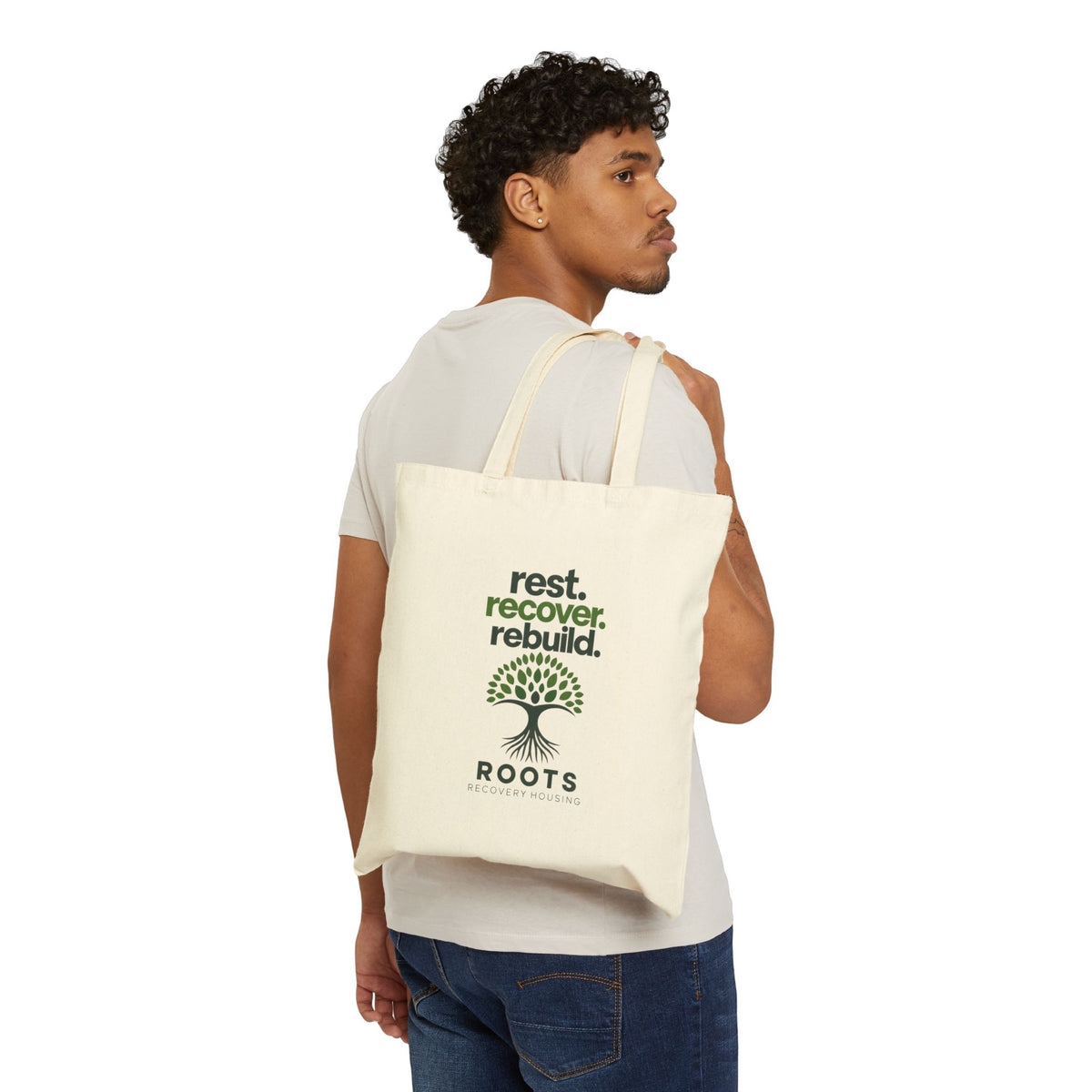 Second Chances Save Lives — Two-Sided Canvas Tote