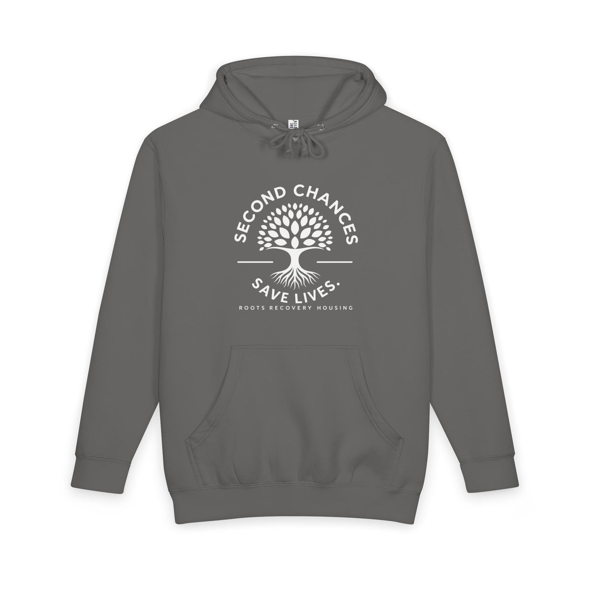 Second Chances Save Lives Hoodie — Roots Recovery Housing