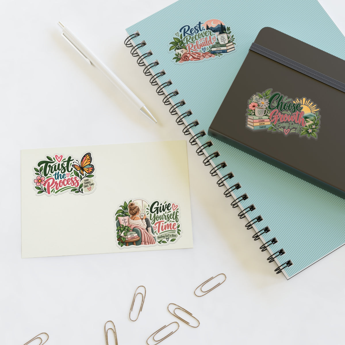 Trust The Process. Premium Sticker Sheet