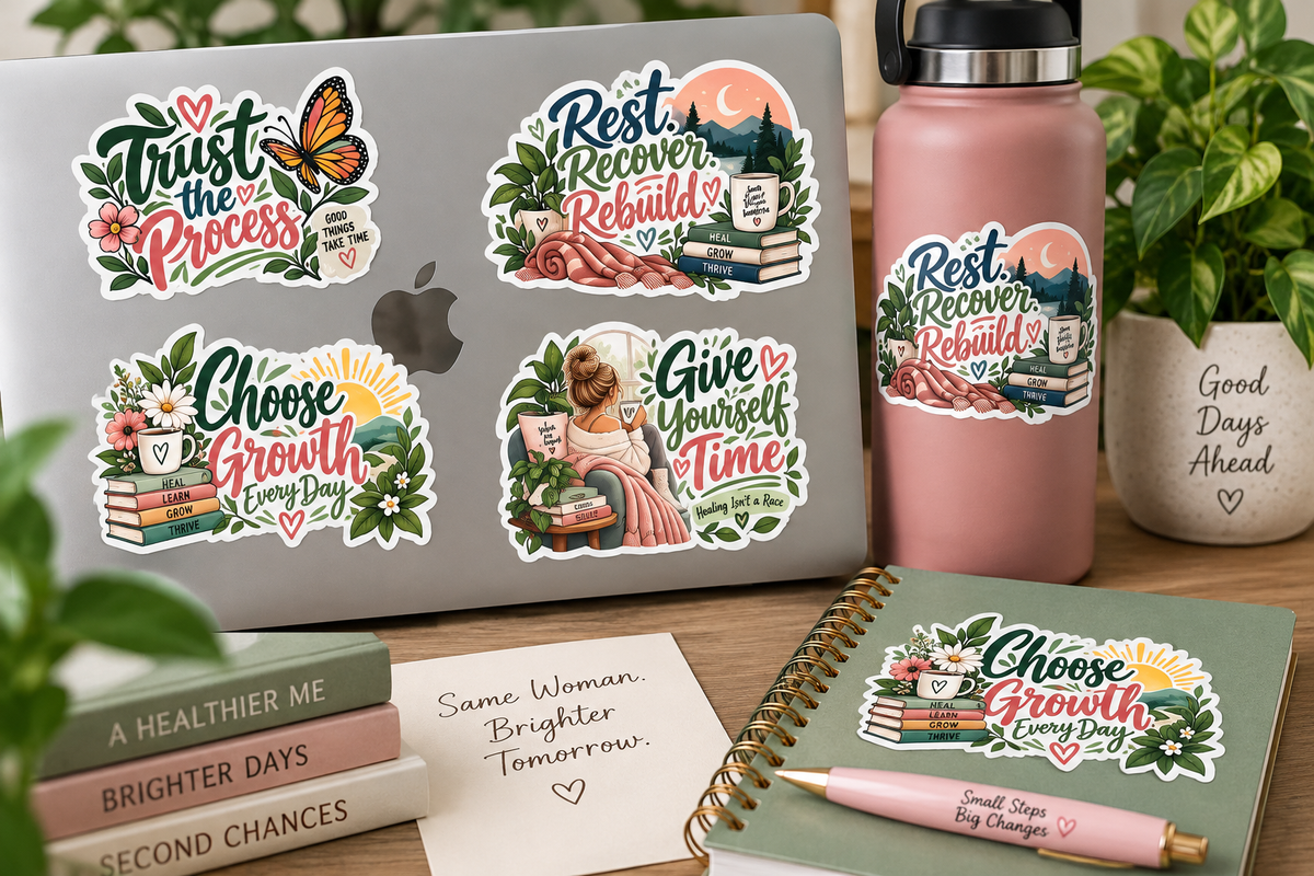Trust The Process. Premium Sticker Sheet