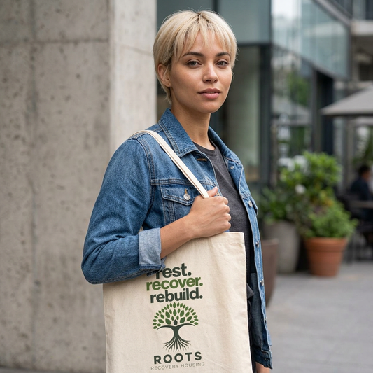 Second Chances Save Lives — Two-Sided Canvas Tote