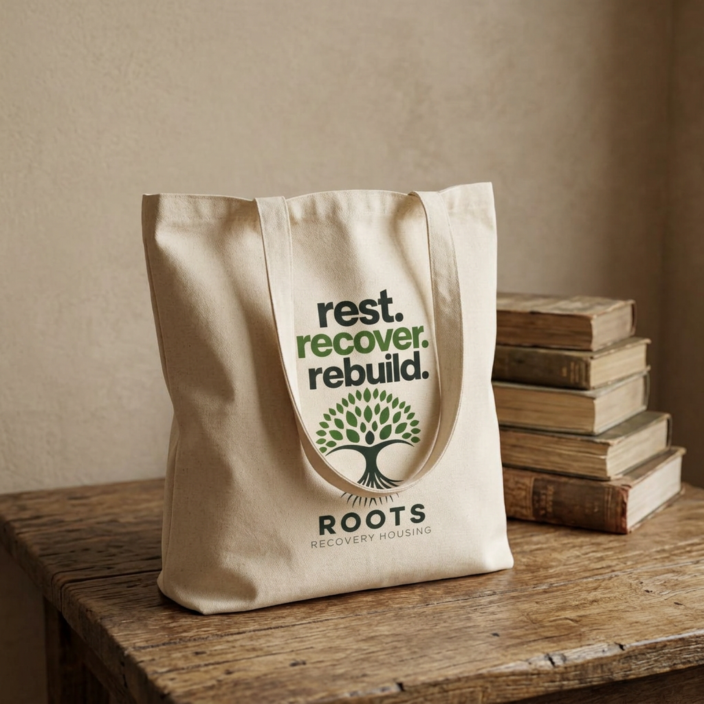 Second Chances Save Lives — Two-Sided Canvas Tote