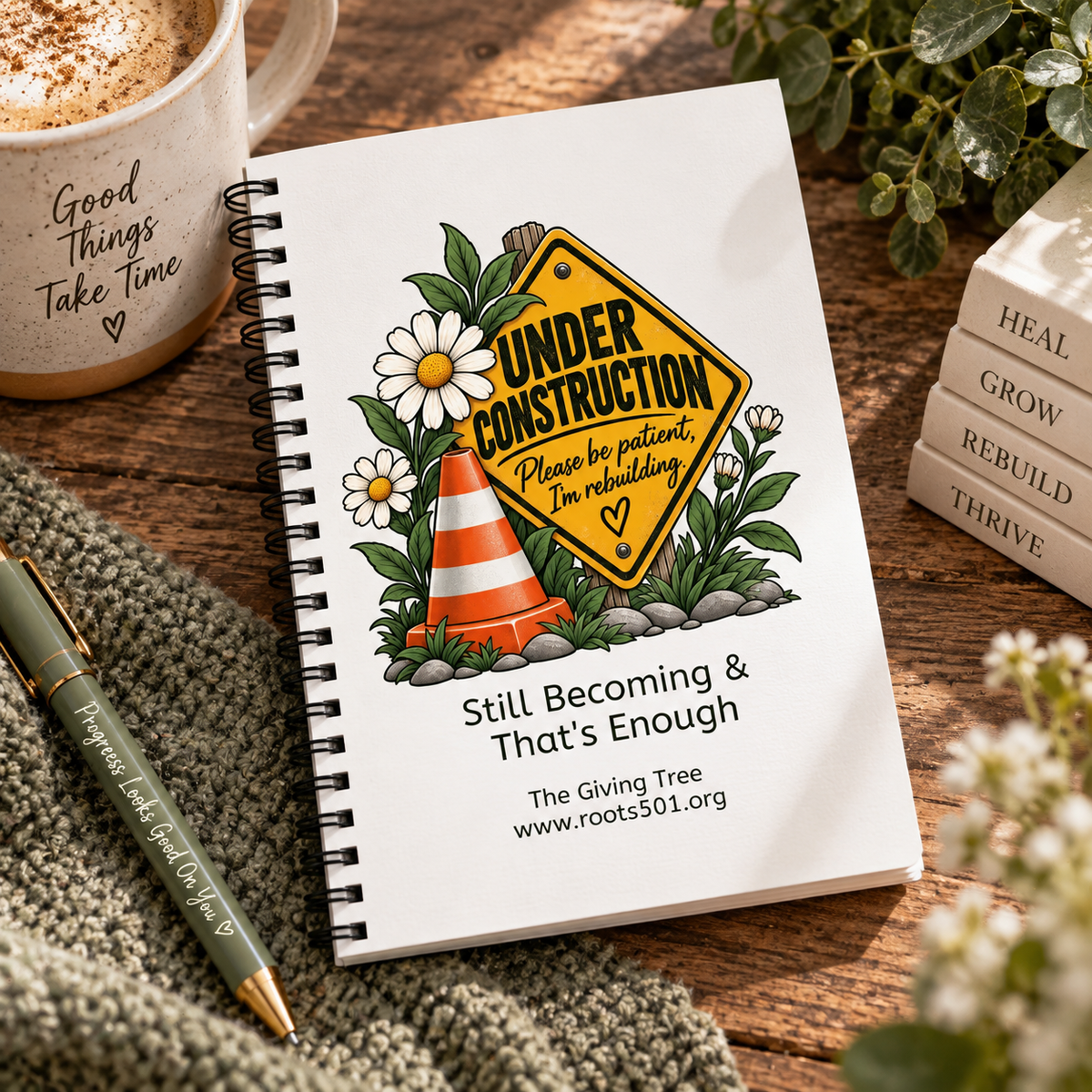 Copy of Trust the Process Journal — Roots Recovery Housing