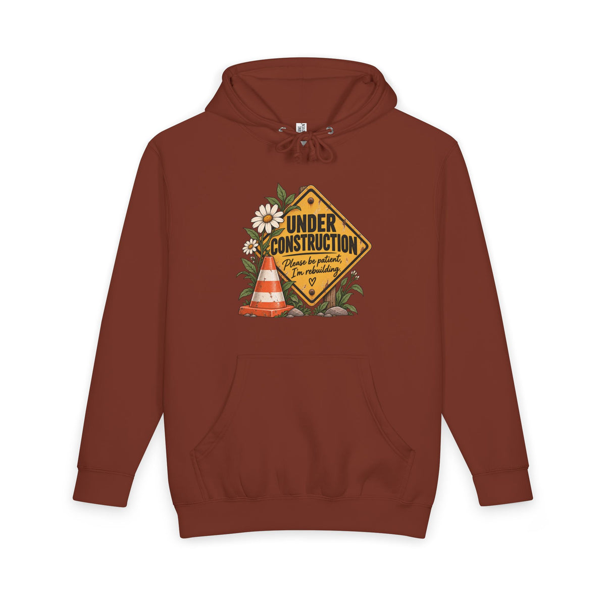 Under Construction  | Still Becoming Unixex Hoodie — Roots Recovery Housing