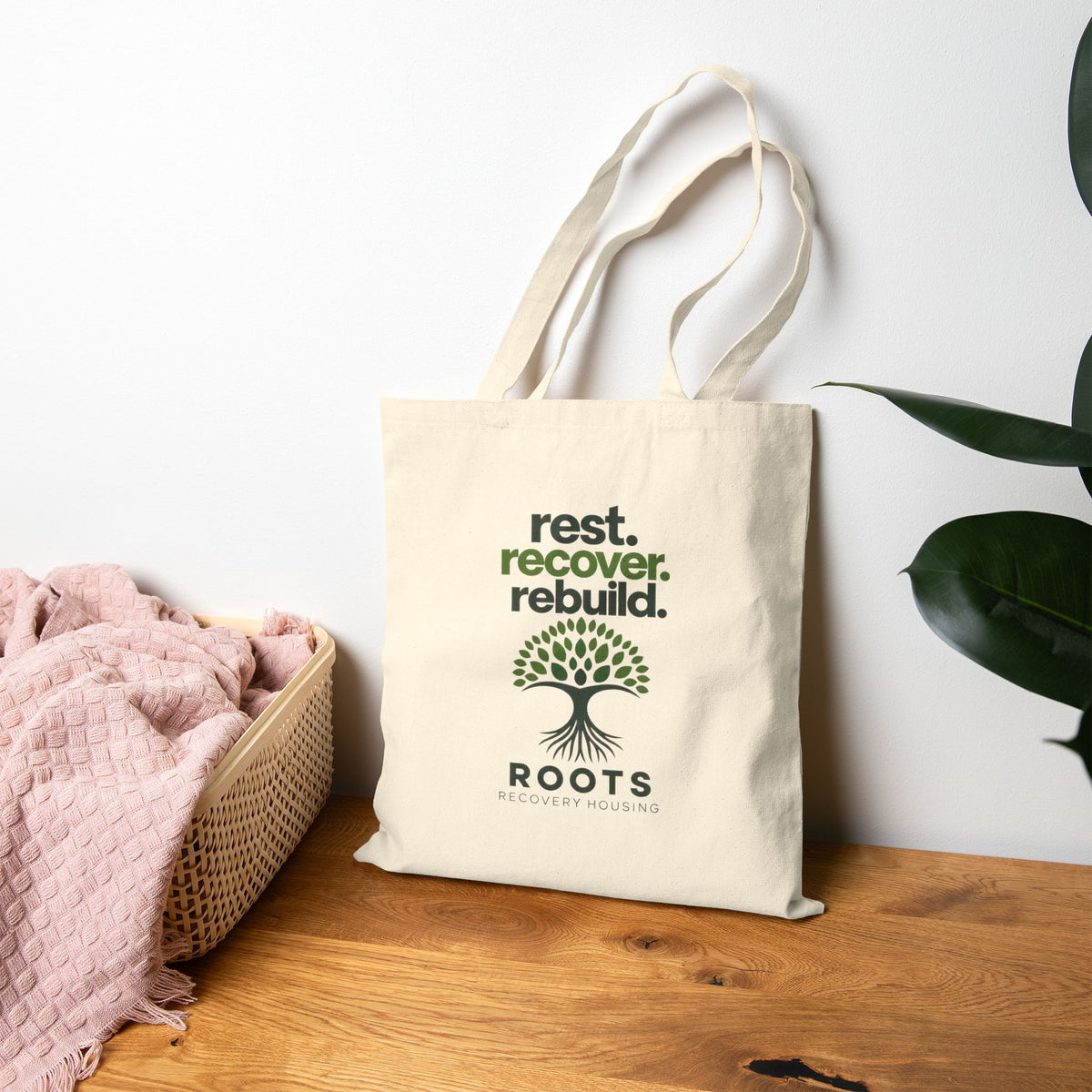 Trust The Process. — Two-Sided Canvas Tote