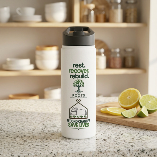 Stainless Steel Water Bottle, Standard Lid