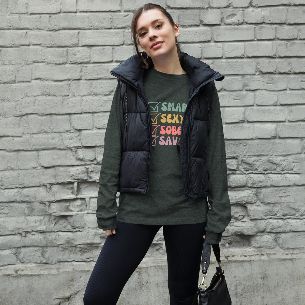 Smart Sexy Sober Savage Unisex Long Sleeve Tee